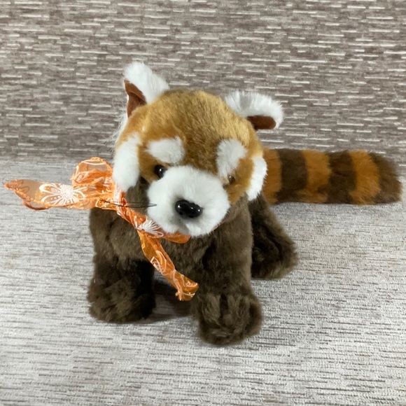 Realistic Red Panda Plush Semo 10" - Picture 1 of 9